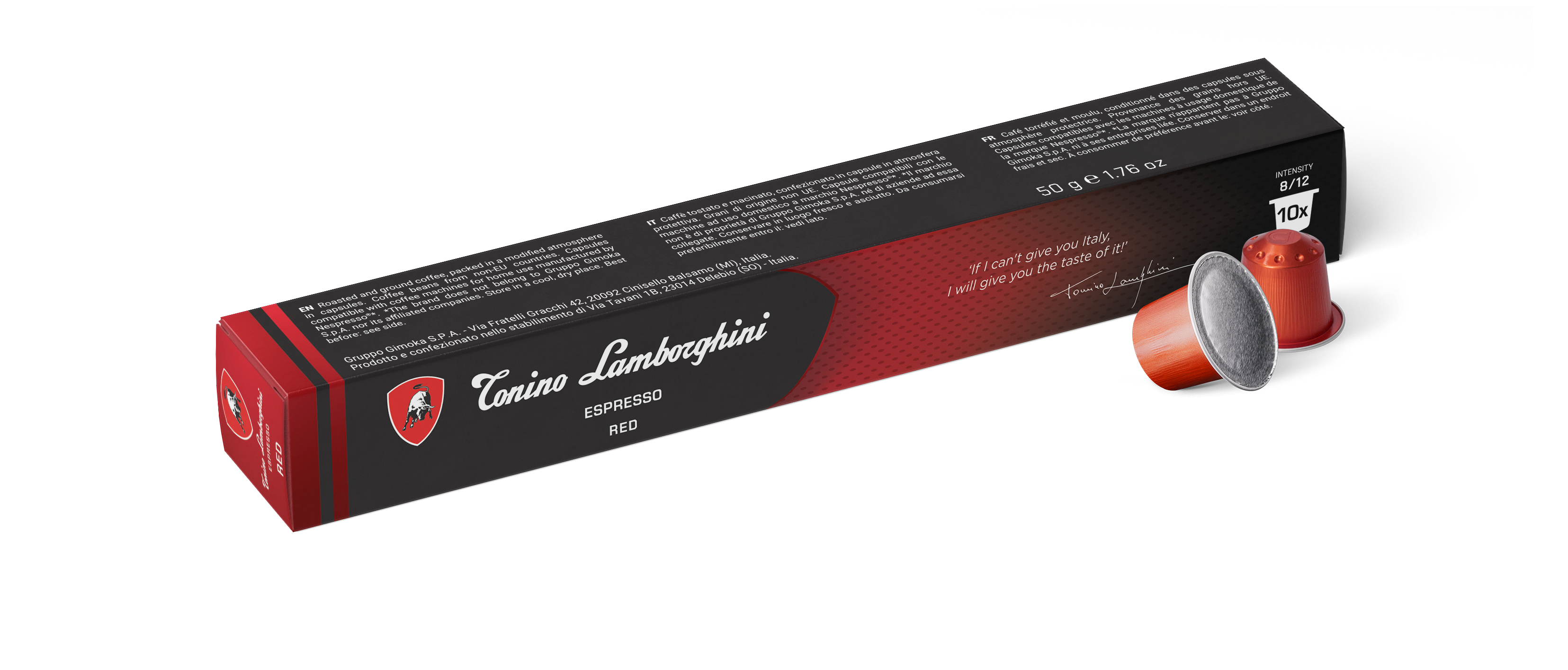Nespresso Compatible from Tonino Lamborghini – Drink Italian